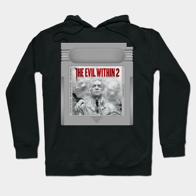 The Evil Within 2 Game Cartridge Hoodie by PopCarts